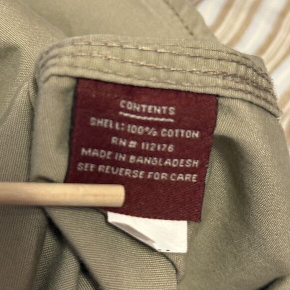 DRI DUCK Craftsman Woven Shirt Brick Long Sleeve XL Tan style # 4285 - Picture 4 of 11